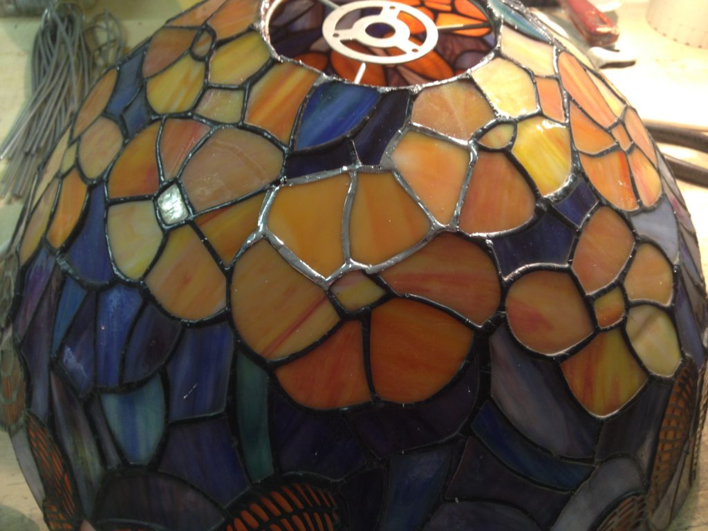 Maken Tiffany lamp