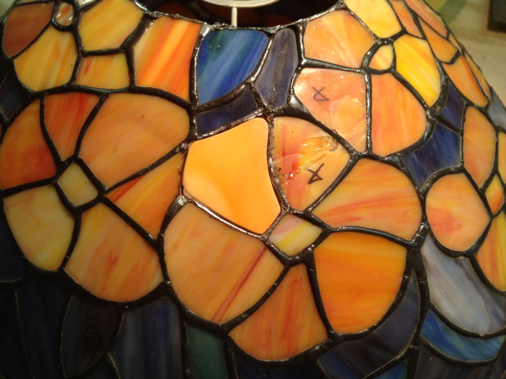 restauratie Tiffany lamp